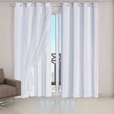 Detalhes da Cortina Blackout Grande-Branco vários tamanhos da Charme do Detalhe